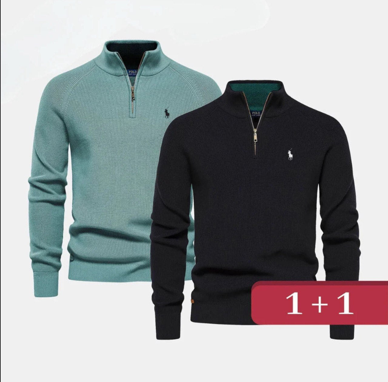 R&L 1+1 Zip Pullover